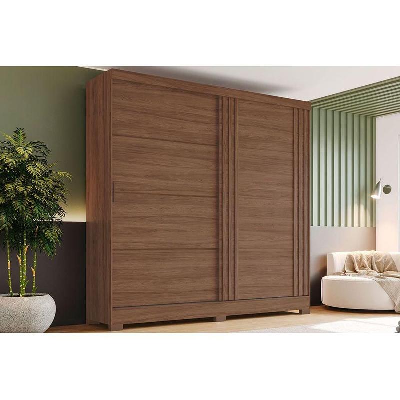 Guarda Roupa Casal 2 Portas Deslizante e 3 Gavetas Briz B352